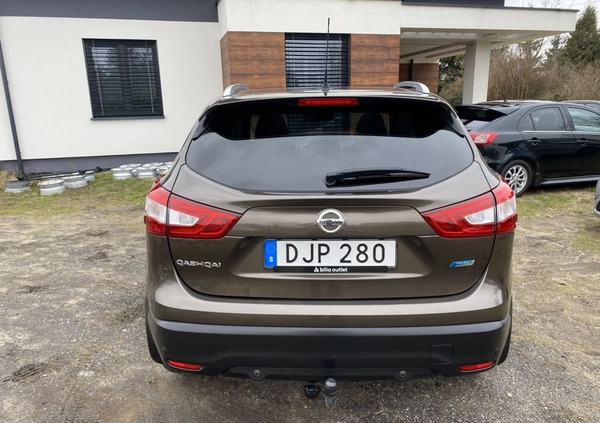 Nissan Qashqai cena 53900 przebieg: 183000, rok produkcji 2015 z Rymanów małe 596